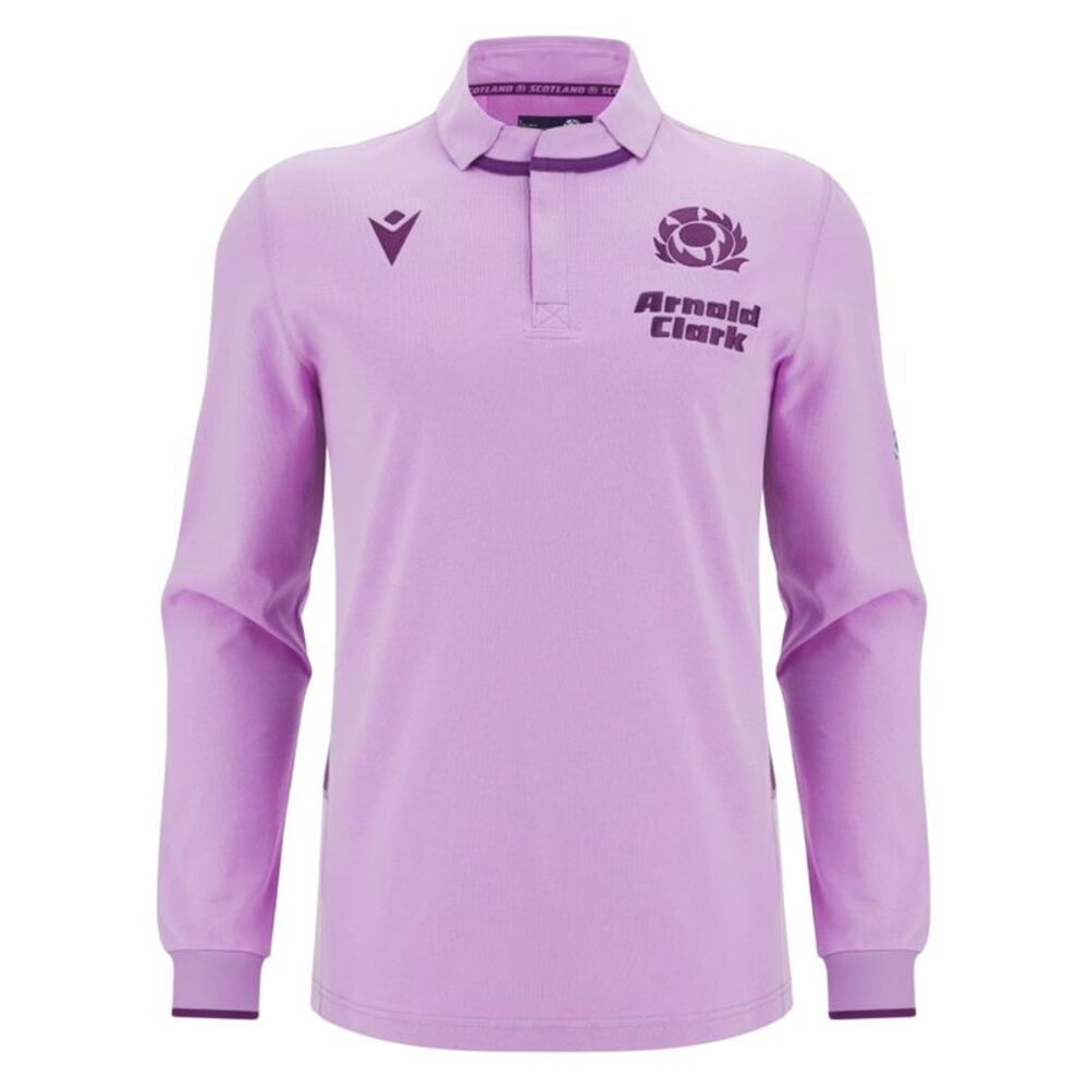 Macron Mens 25/26 Scotland RU Away Shirt / Purple